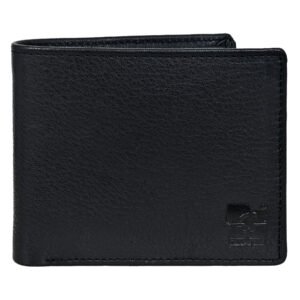 Mens Wallet, Full Grain leather, Bi-Fold, 6 Card Slots with 2 Currency Pockets | Clover