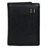 Men’s Wallet, Full Grain Leather, Note Case, 4 Card Slots with Coin Pocket, RFID Protected | Clover