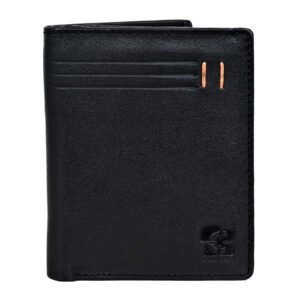 Men's Wallet, Full Grain Leather, Note Case, 13 Card Slots, RFID Protected (Blocking) | Clover