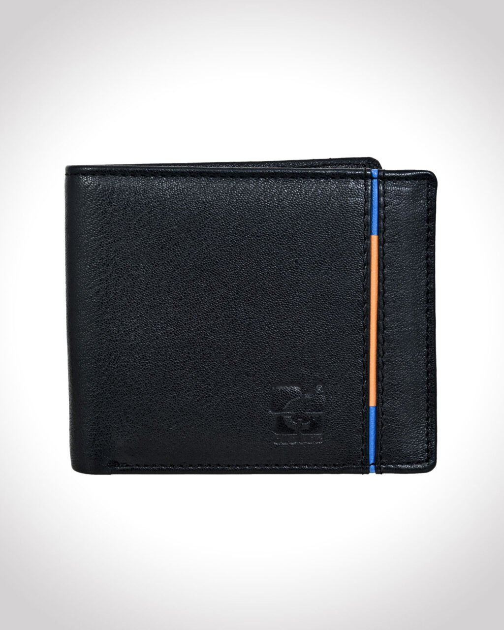 Men's Wallet, Bi-Fold, 3 Card Slots with Coin Pocket, Full Grain Leather | Clover