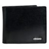 Men’s Wallet, Full Grain Leather, Bi-Fold, 3 Card Slots with Coin Pocket, RFID Protected | Clover