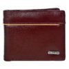 Men’s Wallet, Full Grain Leather, Bi-Fold, 6 Card Slots with Coin Pocket, RFID Protected | Clover