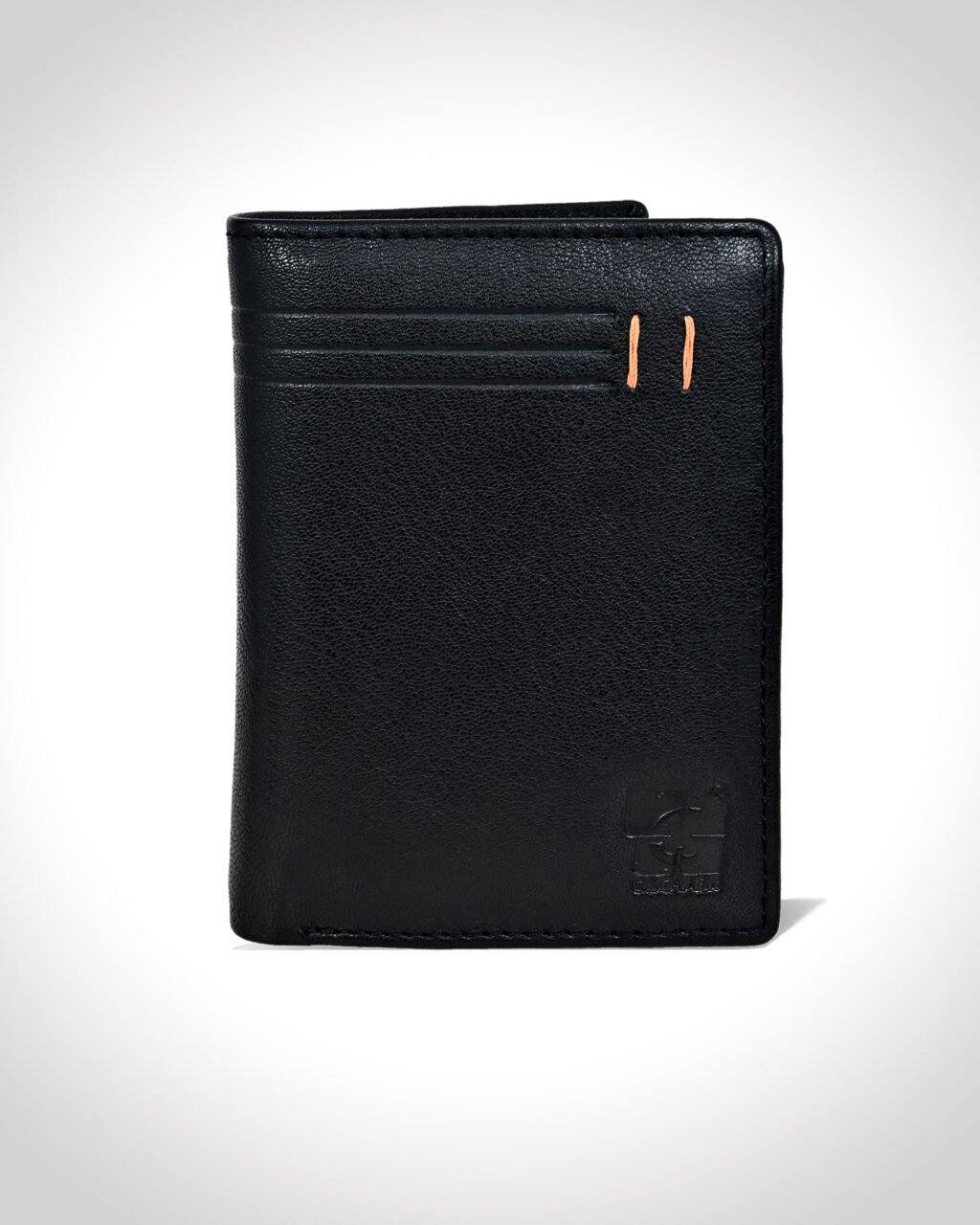 Men's Wallet, Full Grain Leather, Note Case, 4 Card Slots with Coin Pocket, RFID Protected | Clover