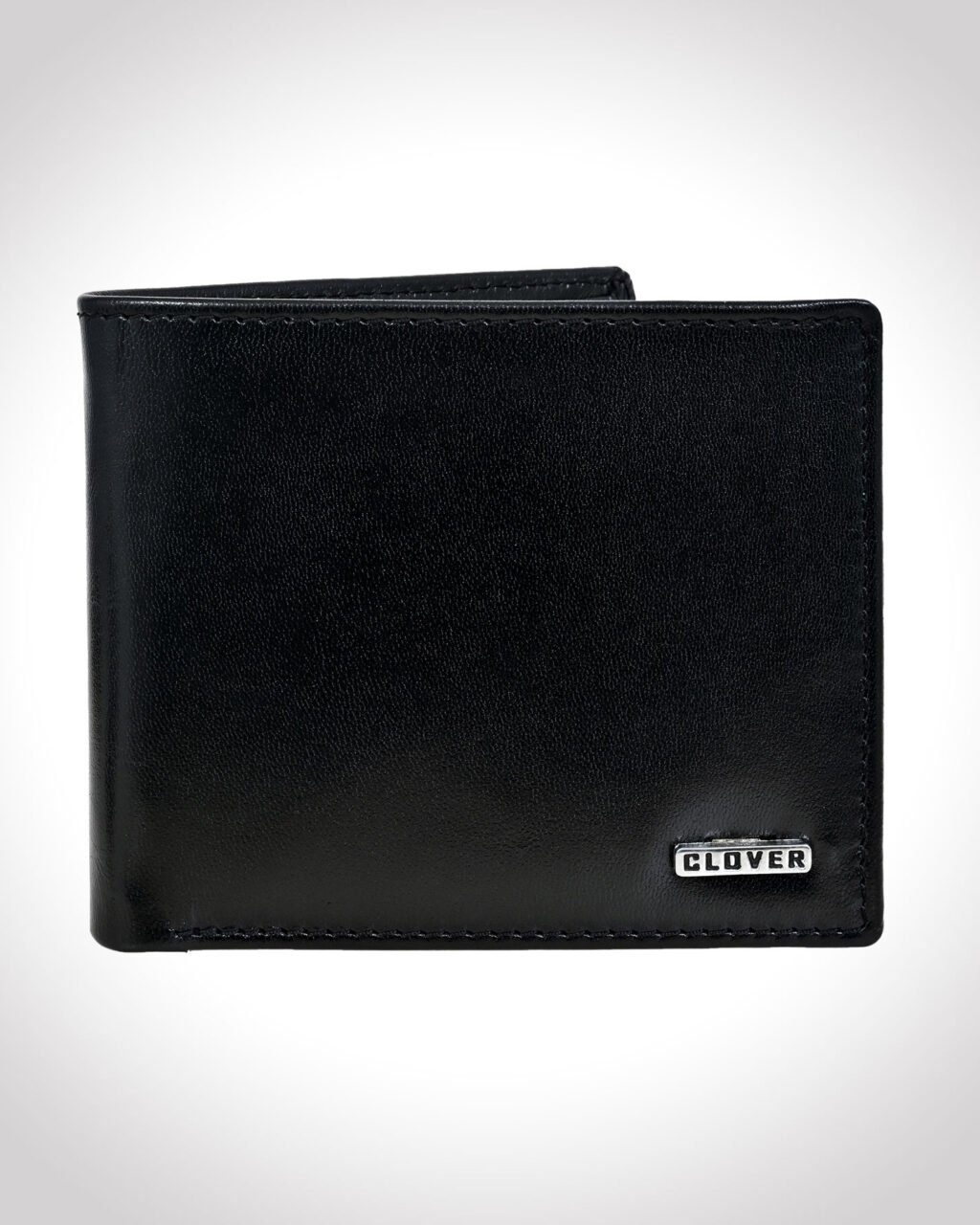 Men's Wallet, Full Grain Leather, Bi-Fold, 6 Card Slots, RFID Protected | Clover