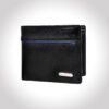 Men’s Wallet, Full Grain Leather, Bi-Fold, 6 Card Slots with Coin Pocket, RFID Protected | Clover