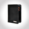 Men’s Wallet, Full Grain Leather, Note Case, 4 Card Slots, RFID Protected | Clover