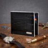 Men’s Wallet, Full Grain Leather, Bi-Fold, 6 Card Slots, RFID Protected | Clover