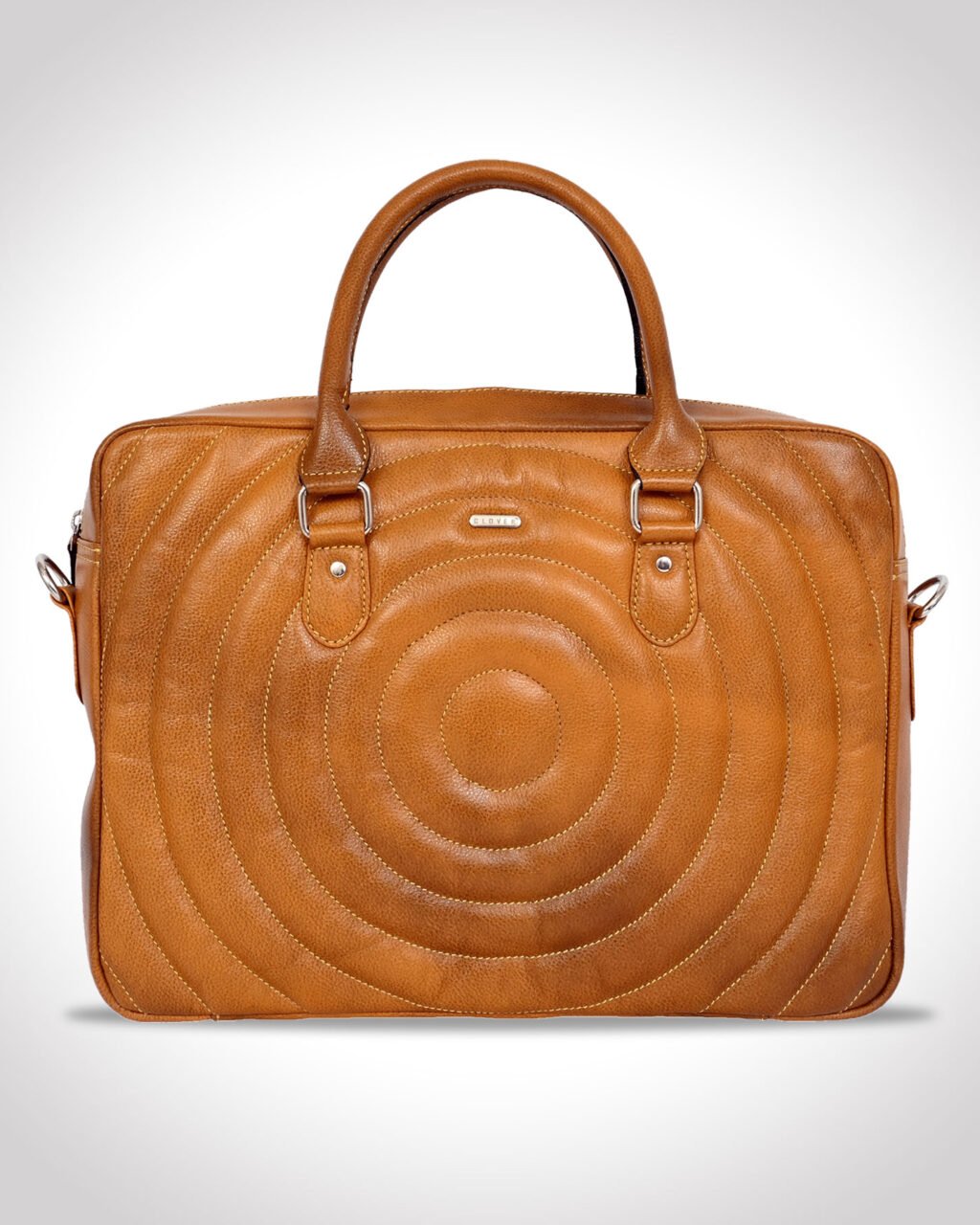 Urban Quilted Luxury Excutive Laptop Bag, Full Grain Leather | Clover