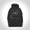 Premium Official Bagpack, Black, Full Grain Leather | Clover