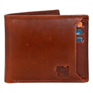 Men's Wallet, Full Grain Leather, 10 Card Slots, RFID Protected | Clover