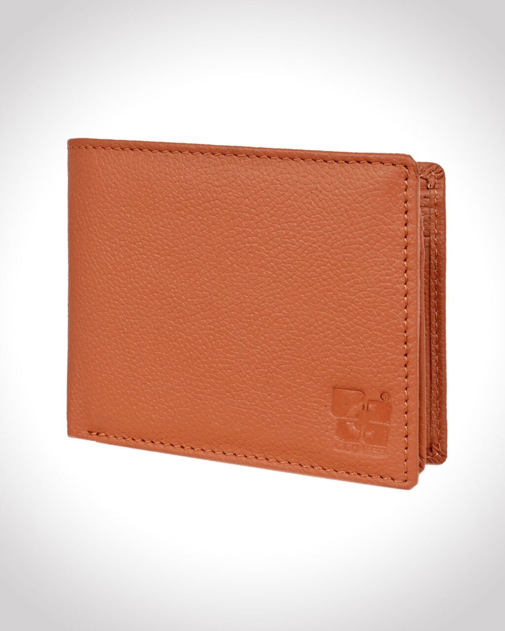 Men's Wallet, Full Grain Leather, Bi-Fold, 7 Card Slots with Coin Pocket, RFID Protected | Clover
