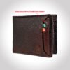 Men’s Wallet, Full Grain Leather, Bi-Fold, 10 Card Slots, RFID Protected | Clover
