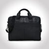 Premium Executive Laptop Bag, Black, Full Grain Leather | Clover