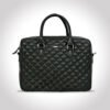 Urban Quilted Luxury Excutive Laptop Bag, Full Grain Leather | Clover
