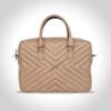 Urban Quilted Luxury Excutive Laptop Bag, Full Grain Leather | Clover
