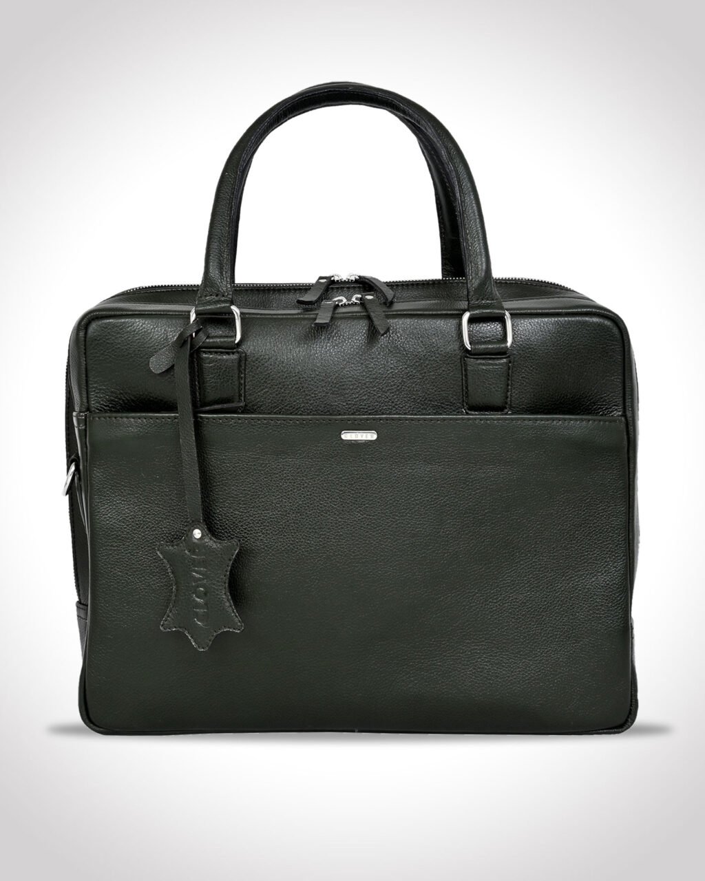Boss Stylish Executive Leather Lpatop Bag, Full Grain Leather | Clover