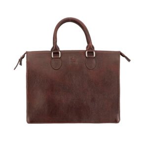 Stylish Premium Executive Laptop Bag, Full Grain Leather | Clover