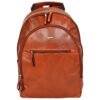 Premium Official Bagpack, Red, Full Grain Leather | Clover
