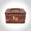 The Verona Hand-Tooled Leather Jewelry Box